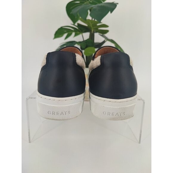 Greats Brooklyn Women's Wooster Wool/Leather Black Slip-on Shoes Size 7.5 US - Picture 3 of 8